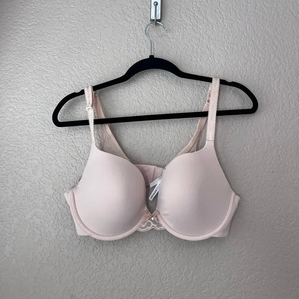 Le Mystère Push Up Underwire Classic Bra Nude Beige 38D Classic